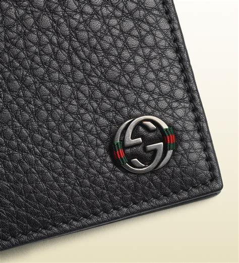 leather gucci mens wallet|men's gucci wallet on sale.